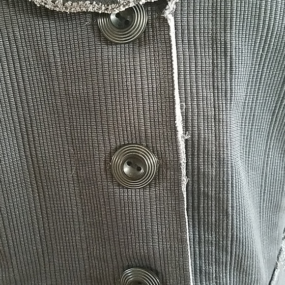 Neesh Gray Cotton Blazer - Picture 5 of 8